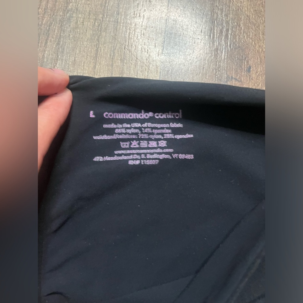 Commando Black Classic Full Length Control Smooth… - image 4